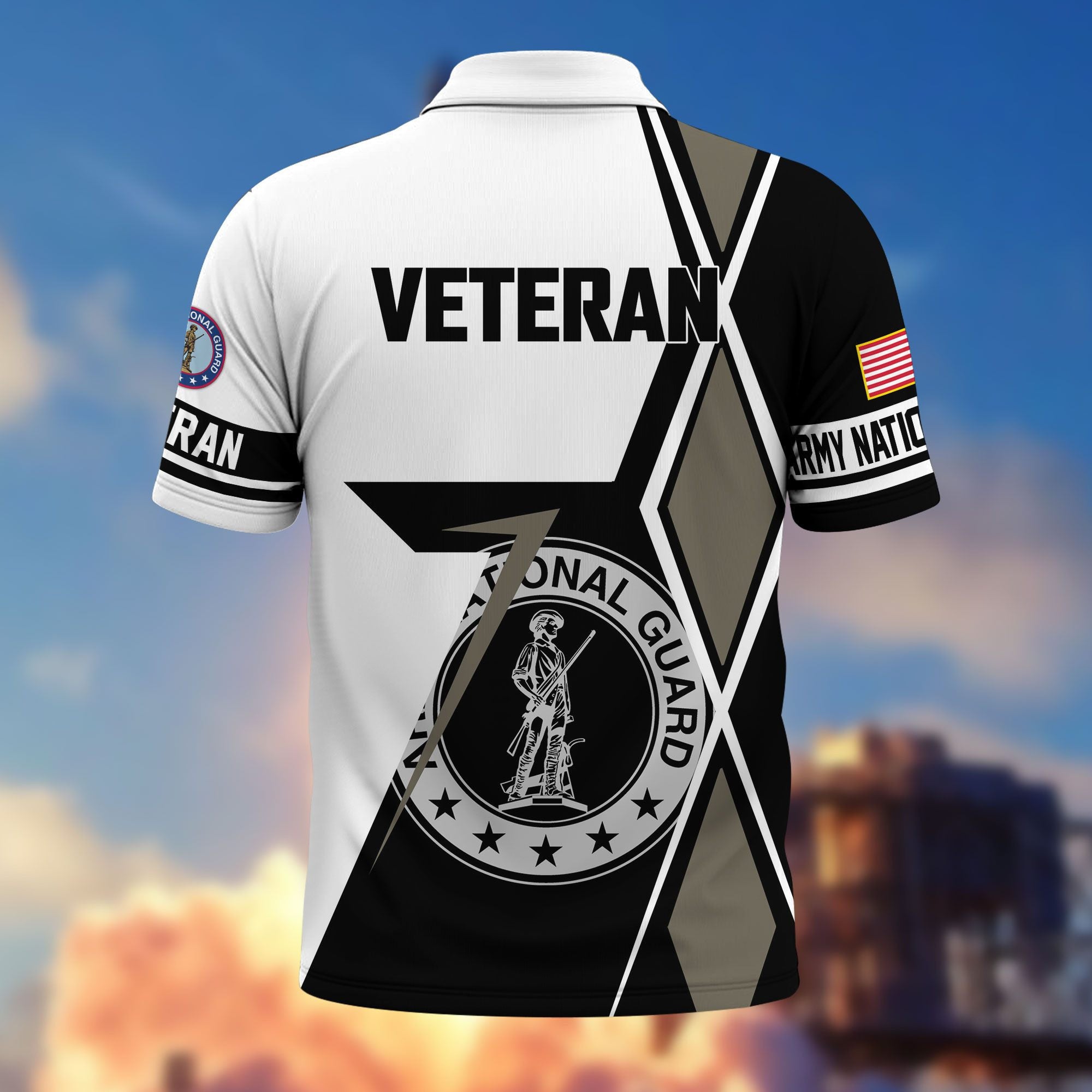 Premium US Veterans Polo Shirt, Gifts For US Veterans, Gifts For Dad, For Husband, Best Gifts On Father's Day, Armed Forces Day, Independence Day, Veterans Day.