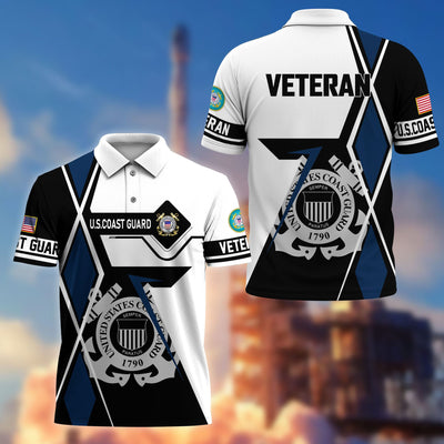 Premium US Veterans Polo Shirt, Gifts For US Veterans, Gifts For Dad, For Husband, Best Gifts On Father's Day, Armed Forces Day, Independence Day, Veterans Day.