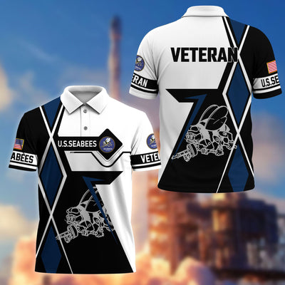 Premium US Veterans Polo Shirt, Gifts For US Veterans, Gifts For Dad, For Husband, Best Gifts On Father's Day, Armed Forces Day, Independence Day, Veterans Day.