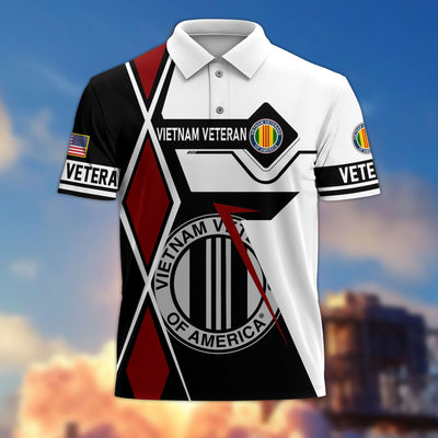 Premium US Veterans Polo Shirt, Gifts For US Veterans, Gifts For Dad, For Husband, Best Gifts On Father's Day, Armed Forces Day, Independence Day, Veterans Day.