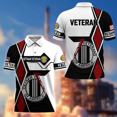 Premium US Veterans Polo Shirt, Gifts For US Veterans, Gifts For Dad, For Husband, Best Gifts On Father's Day, Armed Forces Day, Independence Day, Veterans Day.