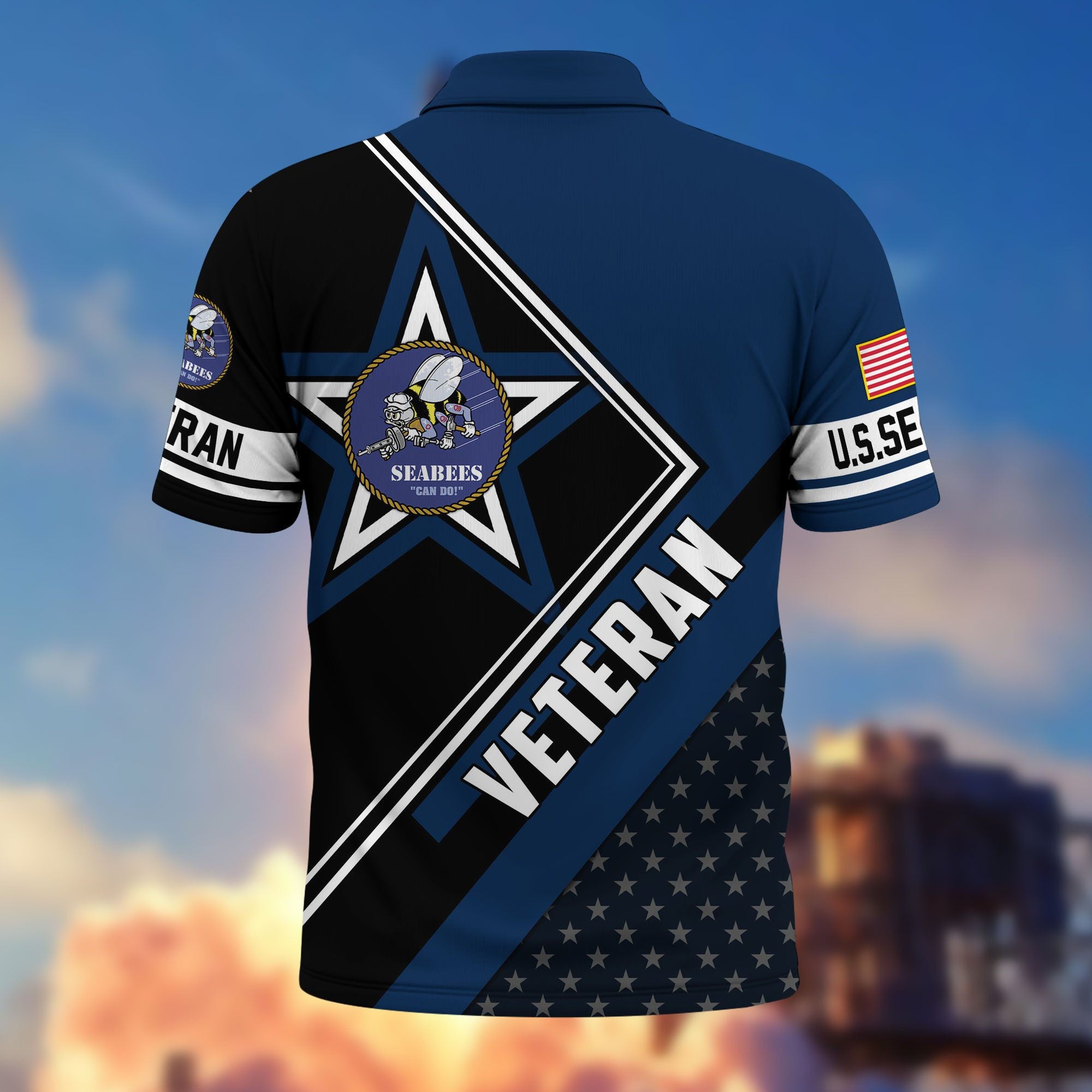 Premium US Veterans Polo Shirt, Gifts For US Veterans, Gifts For Dad, For Husband, Best Gifts On Father's Day, Armed Forces Day, Independence Day, Veterans Day.