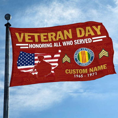 Premium Custom Vietnam Veteran Grommet Flag, Gifts For Vietnam Veteran, Gifts For Dad, For Husband, Best Gifts On Father's Day, Armed Forces Day, Independence Day, Veterans Day.