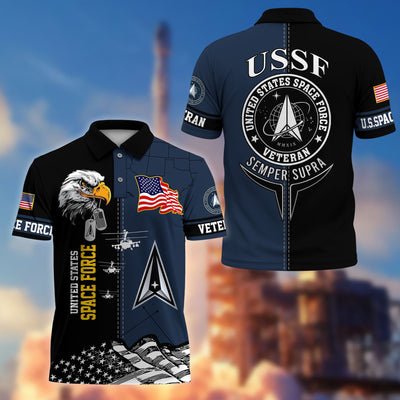 Premium US Veterans Polo Shirt, Gifts For US Veterans, Gifts On Father's Day, Armed Forces Day, Independence Day, Veterans Day.