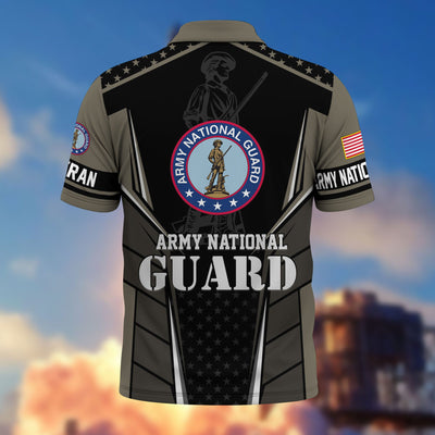 Premium US Veterans Polo Shirt, Gifts For US Veterans, Best Gifts On Father's Day, Armed Forces Day, Independence Day, Veterans Day.