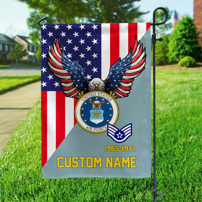 Premium Custom USAF Veteran Flag, Gift For Air Force Veteran, American Flag, Patriotic Flag, Garden Flag, House Flag, Gifts On Father's Day, Independence Day, Veterans Day.