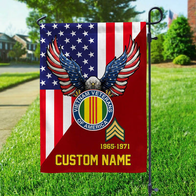 Premium Custom Vietnam Veteran Flag, Gift For Vietnam Veteran, American Flag, Patriotic Flag, Garden Flag, House Flag, Gifts On Father's Day, Independence Day, Veterans Day.