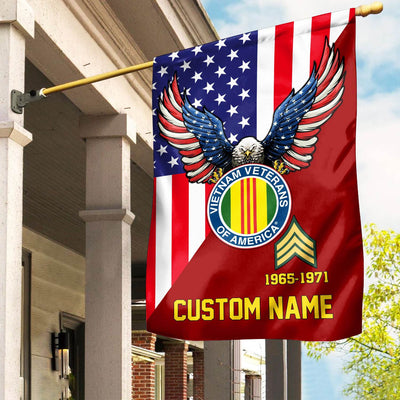 Premium Custom Vietnam Veteran Flag, Gift For Vietnam Veteran, American Flag, Patriotic Flag, Garden Flag, House Flag, Gifts On Father's Day, Independence Day, Veterans Day.
