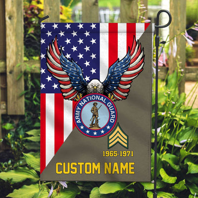 Premium Custom Army National Guard Veteran Flag, Gift For Army National Guard Veteran, American Flag, Patriotic Flag, Garden Flag, House Flag, Gifts On Father's Day, Independence Day, Veterans Day.