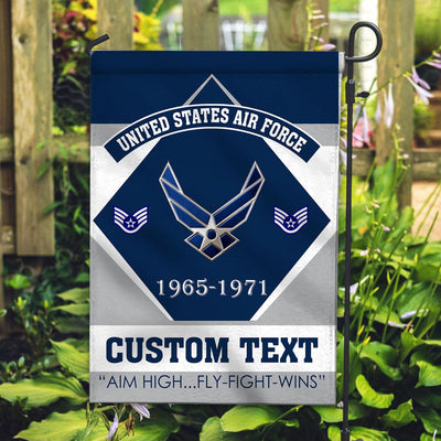 Premium Custom USAF Veteran Flag, Gift For Air Force Veteran, American Flag, Patriotic Flag, Garden Flag, House Flag, Gifts On Father's Day, Independence Day, Veterans Day.