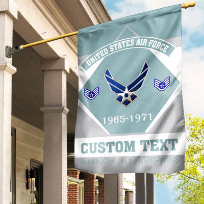 Premium Custom USAF Veteran Flag, Gift For Air Force Veteran, American Flag, Patriotic Flag, Garden Flag, House Flag, Gifts On Father's Day, Independence Day, Veterans Day.