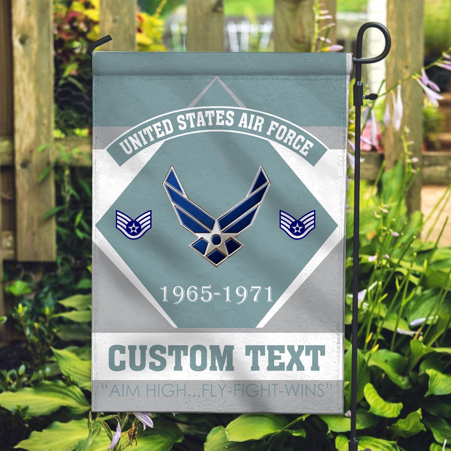 Premium Custom USAF Veteran Flag, Gift For Air Force Veteran, American Flag, Patriotic Flag, Garden Flag, House Flag, Gifts On Father's Day, Independence Day, Veterans Day.