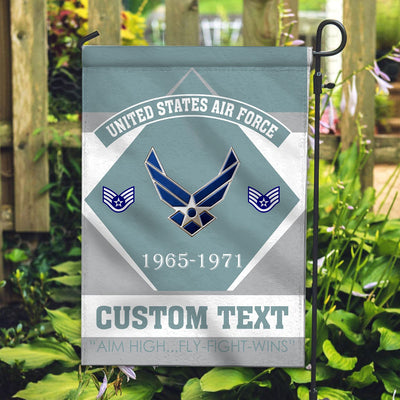 Premium Custom USAF Veteran Flag, Gift For Air Force Veteran, American Flag, Patriotic Flag, Garden Flag, House Flag, Gifts On Father's Day, Independence Day, Veterans Day.