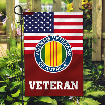 Premium Vietnam Veteran Flag, Custom Name, Rank, Year, Gift For Vietnam Veteran, American Flag, Patriotic Flag, Garden Flag, House Flag, Gifts On Father's Day, Independence Day, Veterans Day.