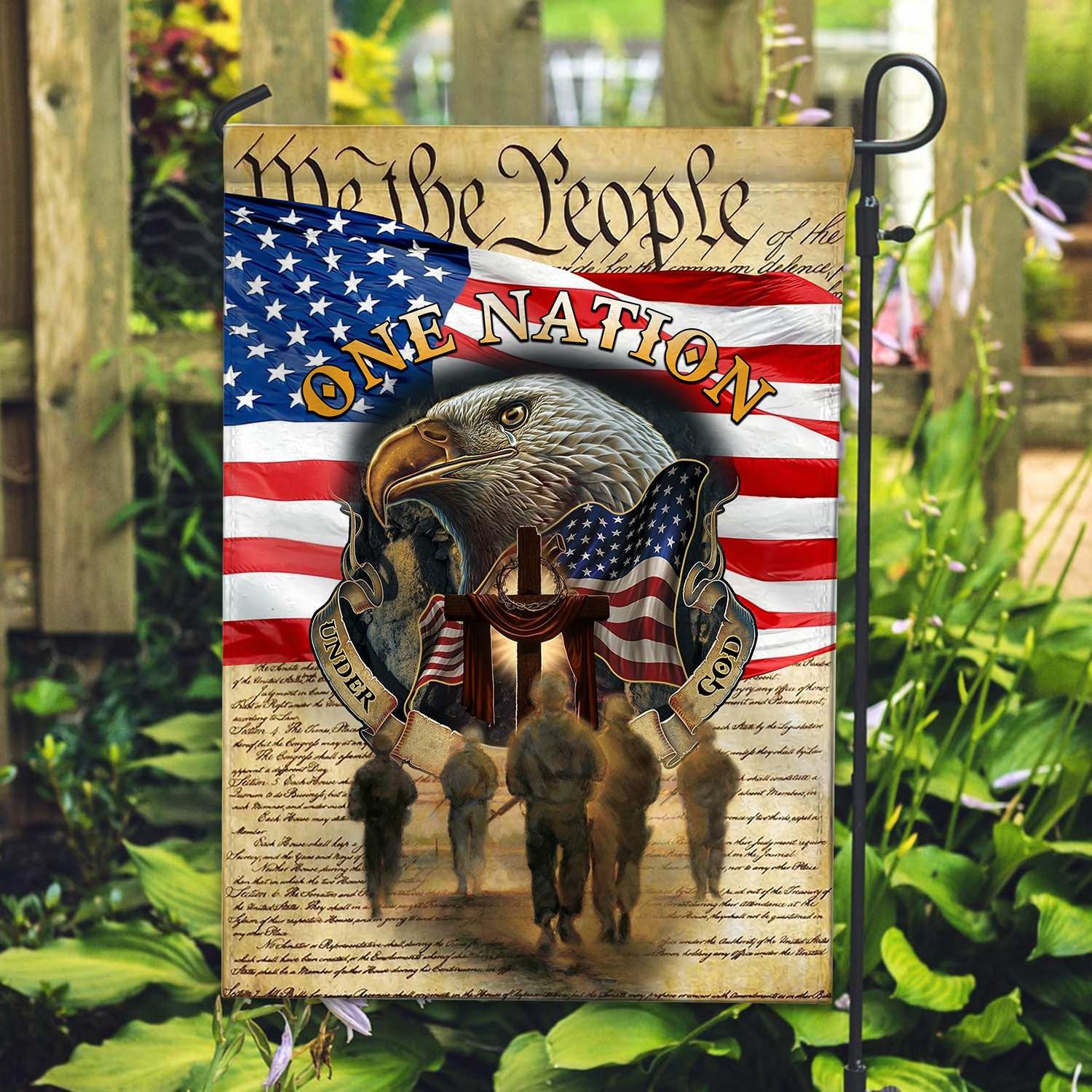 US Veteran Flag, Gift For US Veteran, American Flag, Patriotic Flag, Garden Flag, House Flag