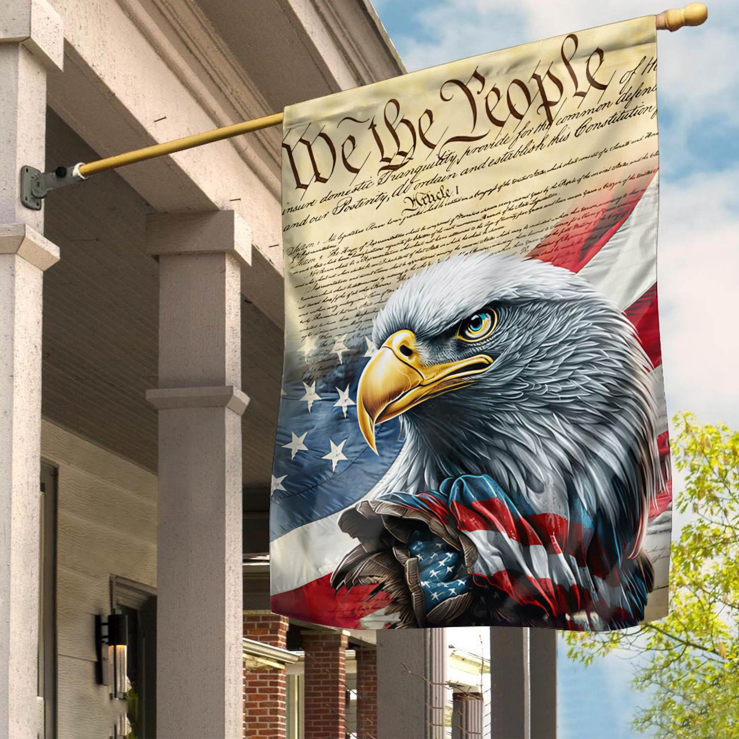 Unique US Veteran Flag, Gift For US Veteran, American Flag, Patriotic Flag, Garden Flag, House Flag