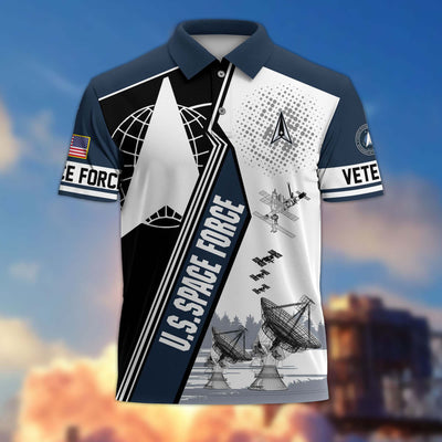 Premium US Veterans Polo Shirt, Gifts For US Veterans, Gifts On Father's Day, Armed Forces Day, Independence Day, Veterans Day.
