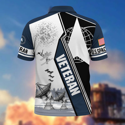 Premium US Veterans Polo Shirt, Gifts For US Veterans, Gifts On Father's Day, Armed Forces Day, Independence Day, Veterans Day.