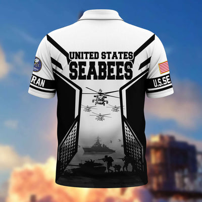 Premium US Veterans Polo Shirt, Gifts For US Veterans, Gifts On Father's Day, Armed Forces Day, Independence Day, Veterans Day.
