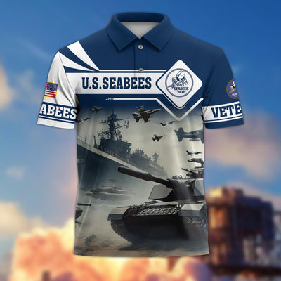 Premium US Veterans Polo Shirt, Gifts For US Veterans, Gifts On Father's Day, Armed Forces Day, Independence Day, Veterans Day.