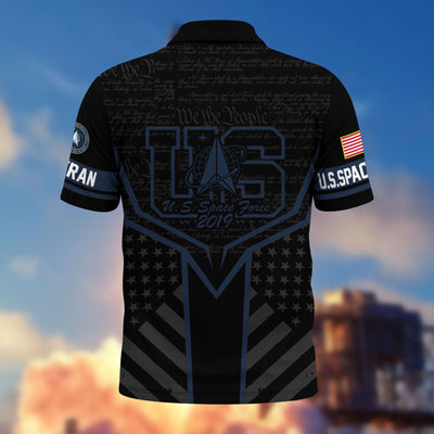 Premium US Veterans Polo Shirt, Gifts For US Veterans, Gifts On Memorial Day, Father's Day, Armed Forces Day, Veterans Day.