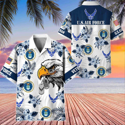 Premium US Veterans Hawaiian Shirt, Gifts For US Veterans, Gifts On Memorial Day, Father's Day, Armed Forces Day, Veterans Day.