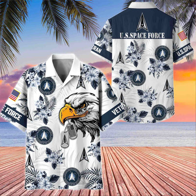Premium US Veterans Hawaiian Shirt, Gifts For US Veterans, Gifts On Memorial Day, Father's Day, Armed Forces Day, Veterans Day.