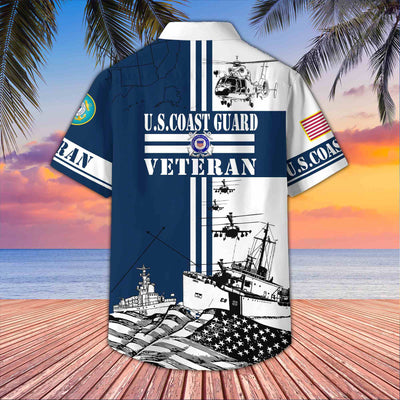 Premium US Veterans Hawaiian Shirt, Gifts For US Veterans, Gifts On Memorial Day, Father's Day, Armed Forces Day, Veterans Day.