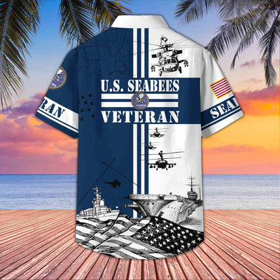 Premium US Veterans Hawaiian Shirt, Gifts For US Veterans, Gifts On Memorial Day, Father's Day, Armed Forces Day, Veterans Day.