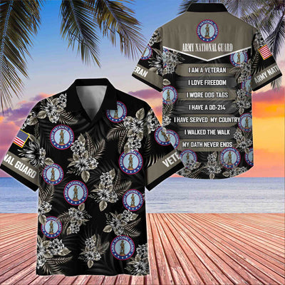 Premium US Veterans Hawaiian Shirt, Gifts For US Veterans, Gifts On Memorial Day, Father's Day, Armed Forces Day, Veterans Day.