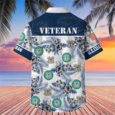 Premium US Veterans Hawaiian Shirt, Gifts For US Veterans, Gifts On Memorial Day, Father's Day, Armed Forces Day, Veterans Day.