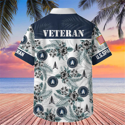 Premium US Veterans Hawaiian Shirt, Gifts For US Veterans, Gifts On Memorial Day, Father's Day, Armed Forces Day, Veterans Day.