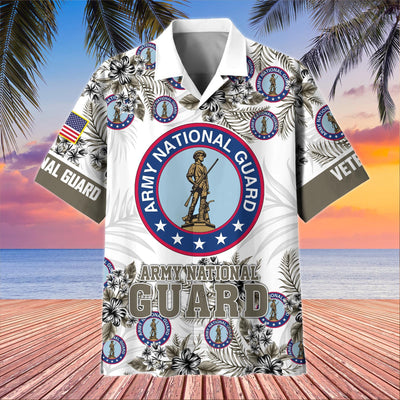 Premium US Veterans Hawaiian Shirt, Gifts For US Veterans, Gifts On Memorial Day, Father's Day, Armed Forces Day, Veterans Day.