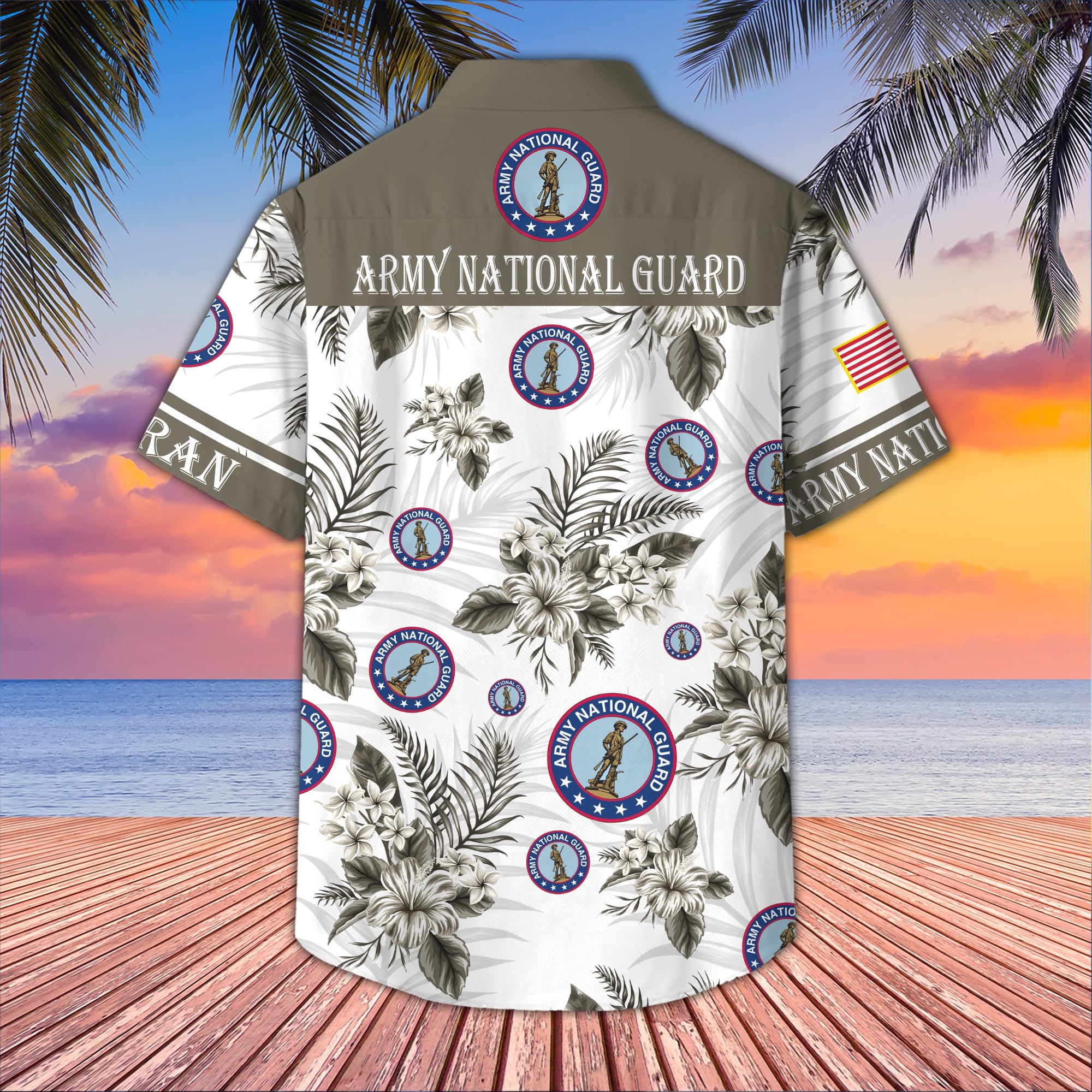 Premium US Veterans Hawaiian Shirt, Gifts For US Veterans, Gifts On Memorial Day, Father's Day, Armed Forces Day, Veterans Day.