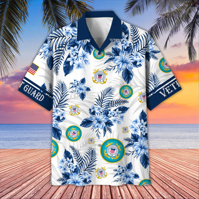 Premium US Veterans Hawaiian Shirt, Gifts For US Veterans, Gifts On Memorial Day, Father's Day, Armed Forces Day, Veterans Day.