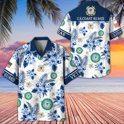 Premium US Veterans Hawaiian Shirt, Gifts For US Veterans, Gifts On Memorial Day, Father's Day, Armed Forces Day, Veterans Day.