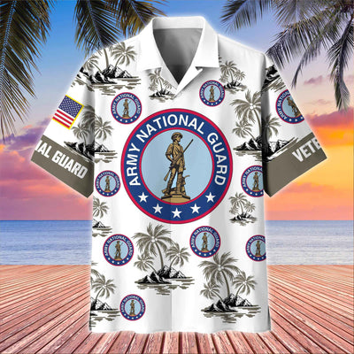 Premium US Veterans Hawaiian Shirt, Gifts For US Veterans, Gifts On Father's Day, Armed Forces Day, Veterans Day.