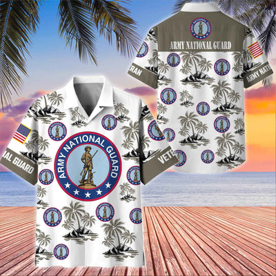Premium US Veterans Hawaiian Shirt, Gifts For US Veterans, Gifts On Father's Day, Armed Forces Day, Veterans Day.