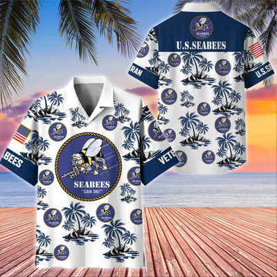 Premium US Veterans Hawaiian Shirt, Gifts For US Veterans, Gifts On Father's Day, Armed Forces Day, Veterans Day.