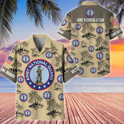 Premium US Veterans Hawaiian Shirt, Gifts For US Veterans, Gifts On Father's Day, Armed Forces Day, Veterans Day.