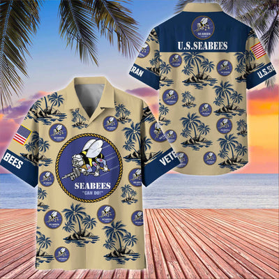 Premium US Veterans Hawaiian Shirt, Gifts For US Veterans, Gifts On Father's Day, Armed Forces Day, Veterans Day.
