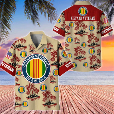 Premium US Veterans Hawaiian Shirt, Gifts For US Veterans, Gifts On Father's Day, Armed Forces Day, Veterans Day.