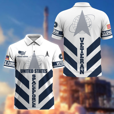 Premium US Veterans Polo Shirt, Gifts For US Veterans, Gifts On Father's Day, Armed Forces Day, Veterans Day.