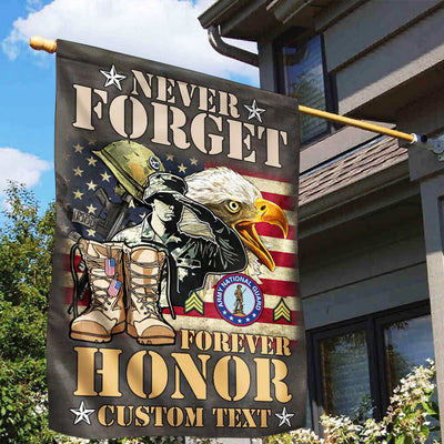 Premium Custom Army National Guard Veteran Flag, Gift For Army National Guard Veteran, American Flag, Patriotic Flag, Garden Flag, House Flag