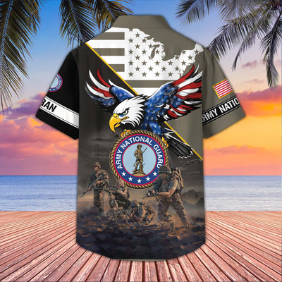 Premium US Veterans Hawaiian Shirt, Gifts For US Veterans, Gifts On Father's Day, Armed Forces Day, Veterans Day.