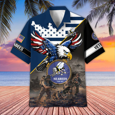 Premium US Veterans Hawaiian Shirt, Gifts For US Veterans, Gifts On Father's Day, Armed Forces Day, Veterans Day.