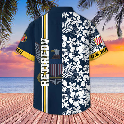 Premium US Navy Chaplain Retired Hawaiian Shirt