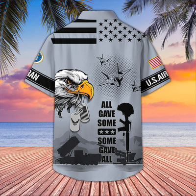 Premium US Veterans Hawaiian Shirt, Gifts For US Veterans, Gifts On Father's Day, Armed Forces Day, Veterans Day.