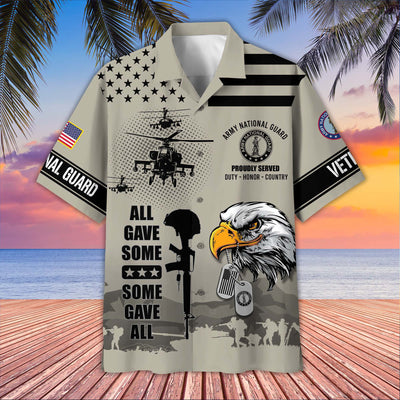 Premium US Veterans Hawaiian Shirt, Gifts For US Veterans, Gifts On Father's Day, Armed Forces Day, Veterans Day.