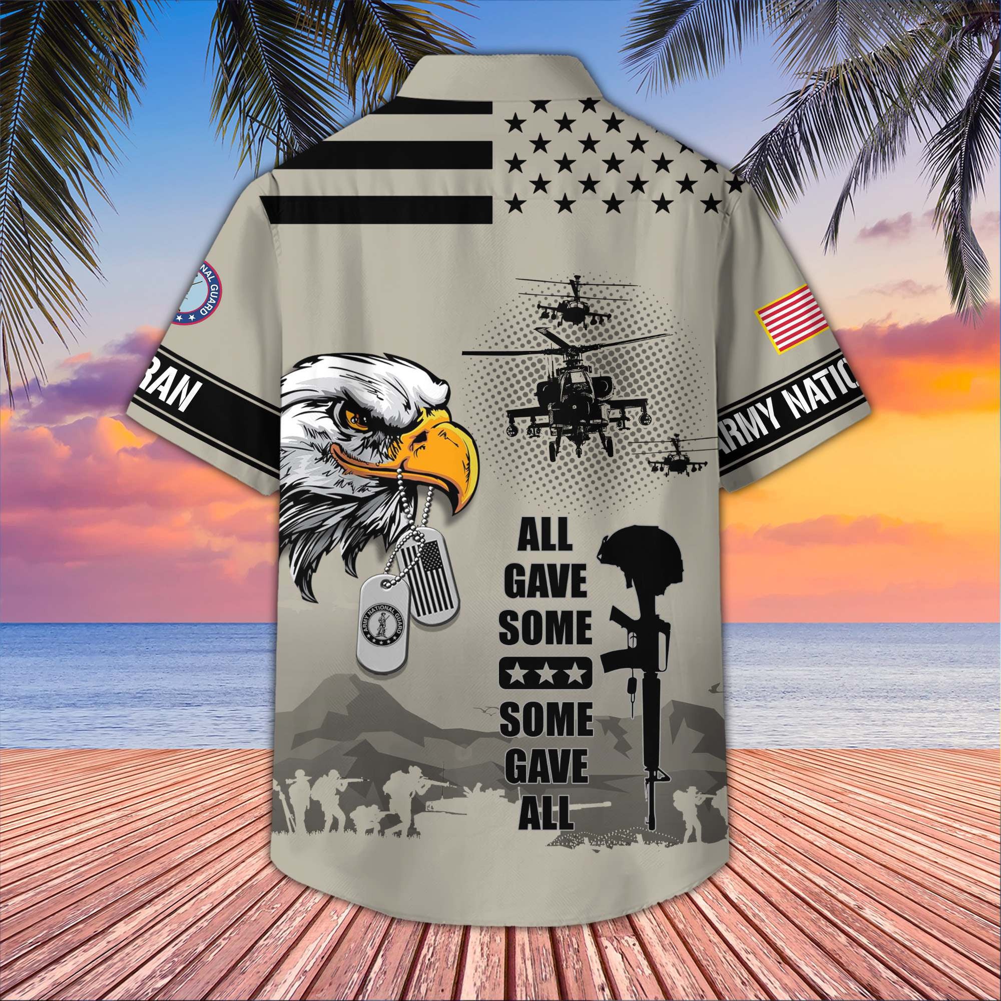 Premium US Veterans Hawaiian Shirt, Gifts For US Veterans, Gifts On Father's Day, Armed Forces Day, Veterans Day.